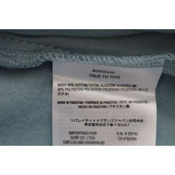 Volcom B0902402 Women's Sz S Blue Just Chill Mid-Rise Fleece Shorts - Picture 7 of 10